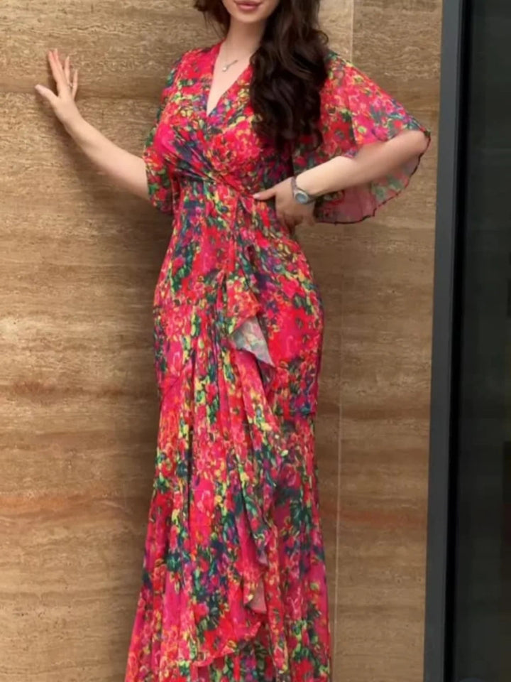 Mabel™ | Kleid mit Glockenärmeln