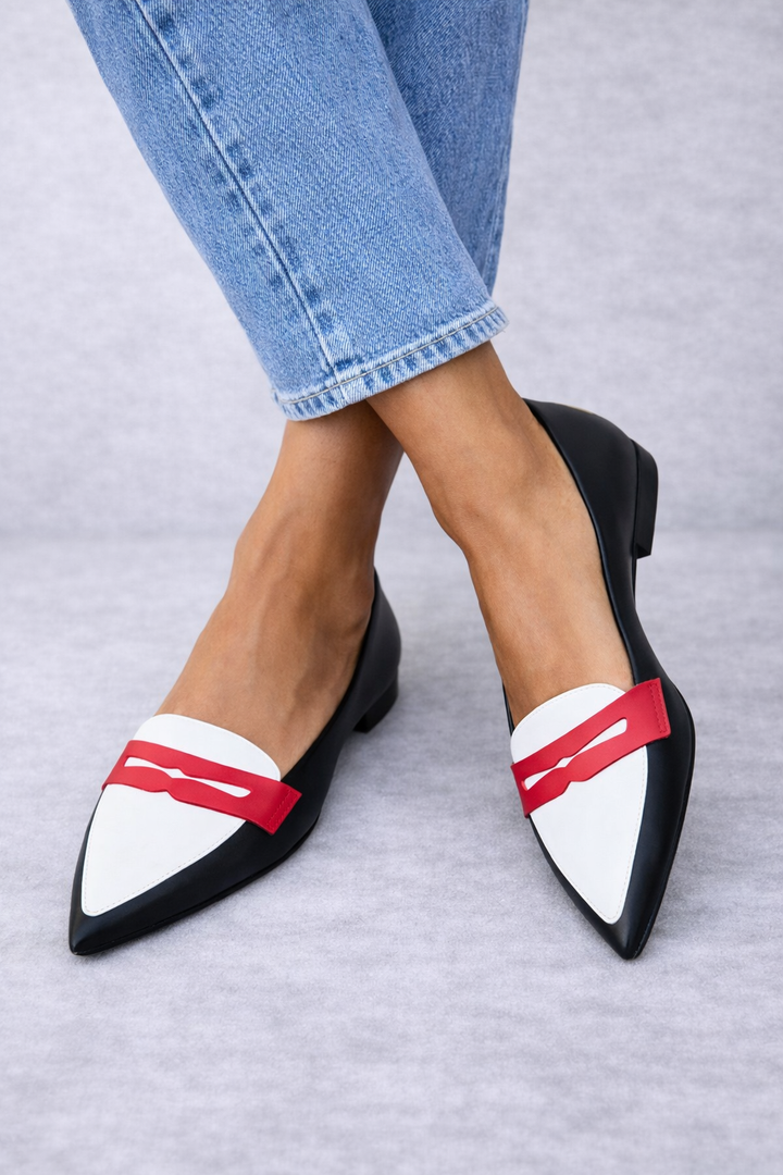 Rosalia™ | Zweifarbige Loafer