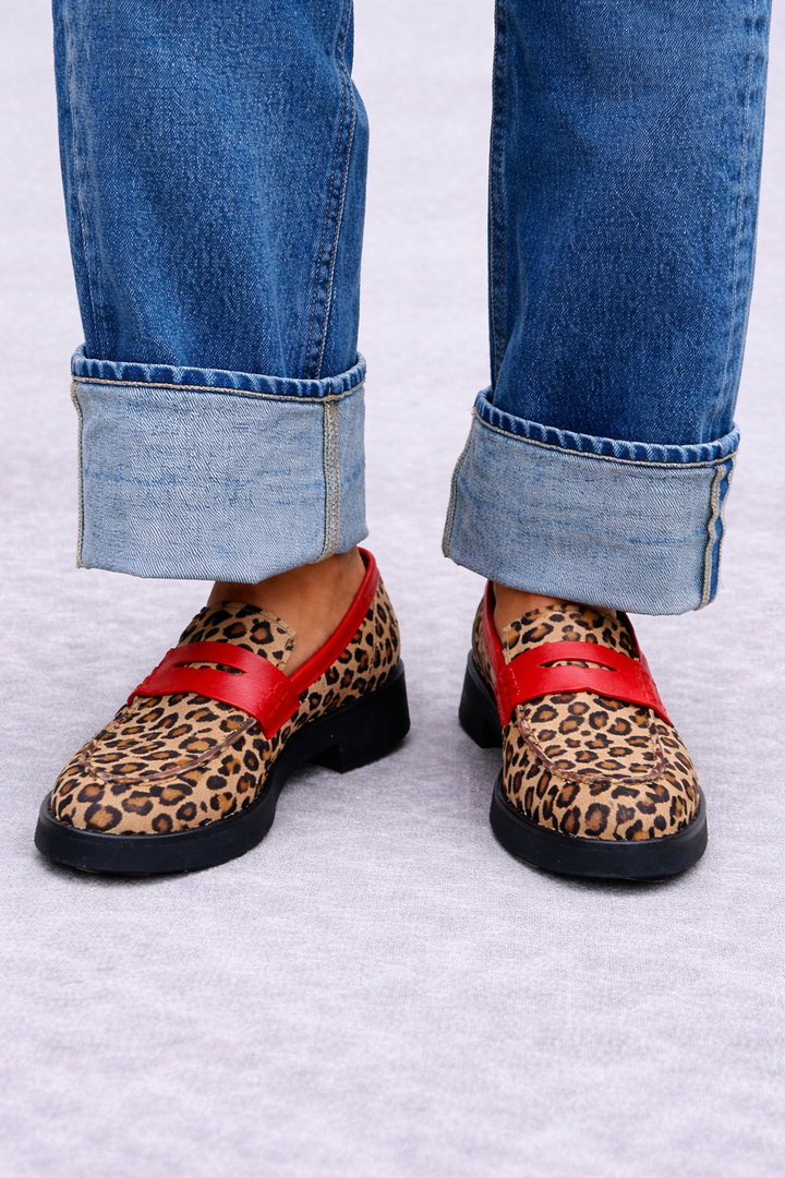 Lucille™ | Leoparden Slippers