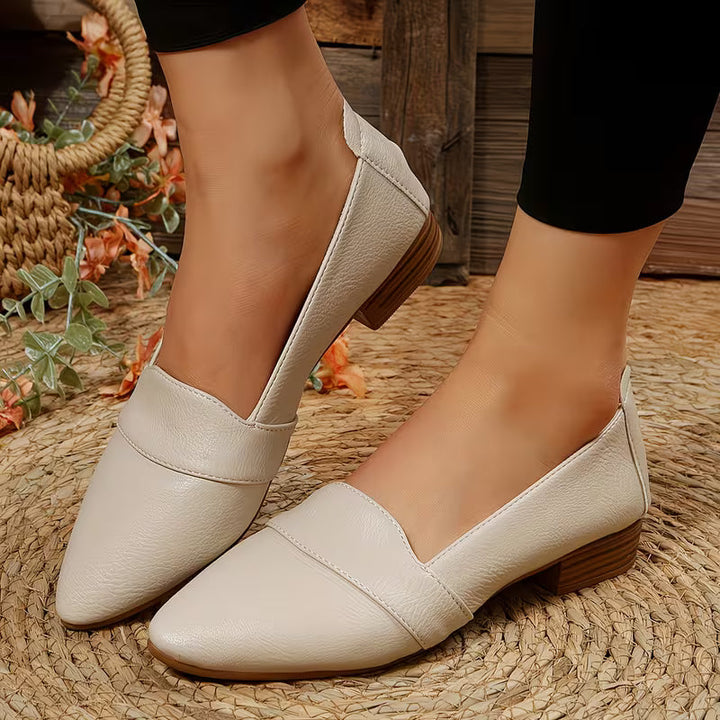 Alanna | Schuhe Mit Spitzer Zehenpartie Und Niedrigem Absatz