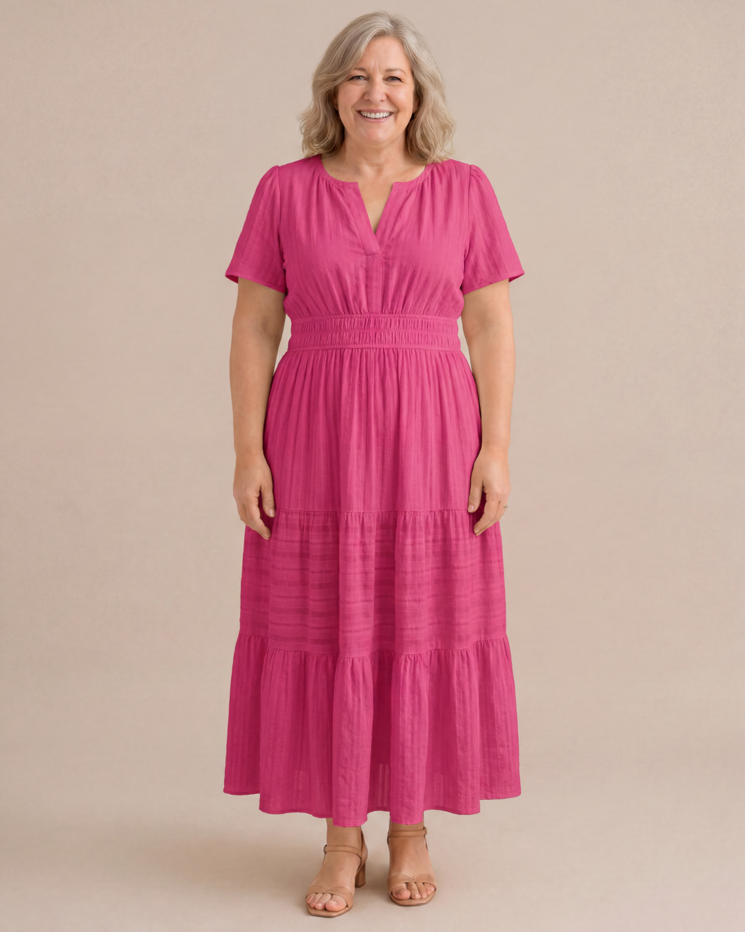 Dagmar™ | Fließendes Boho-Maxikleid mit femininer A-Linie