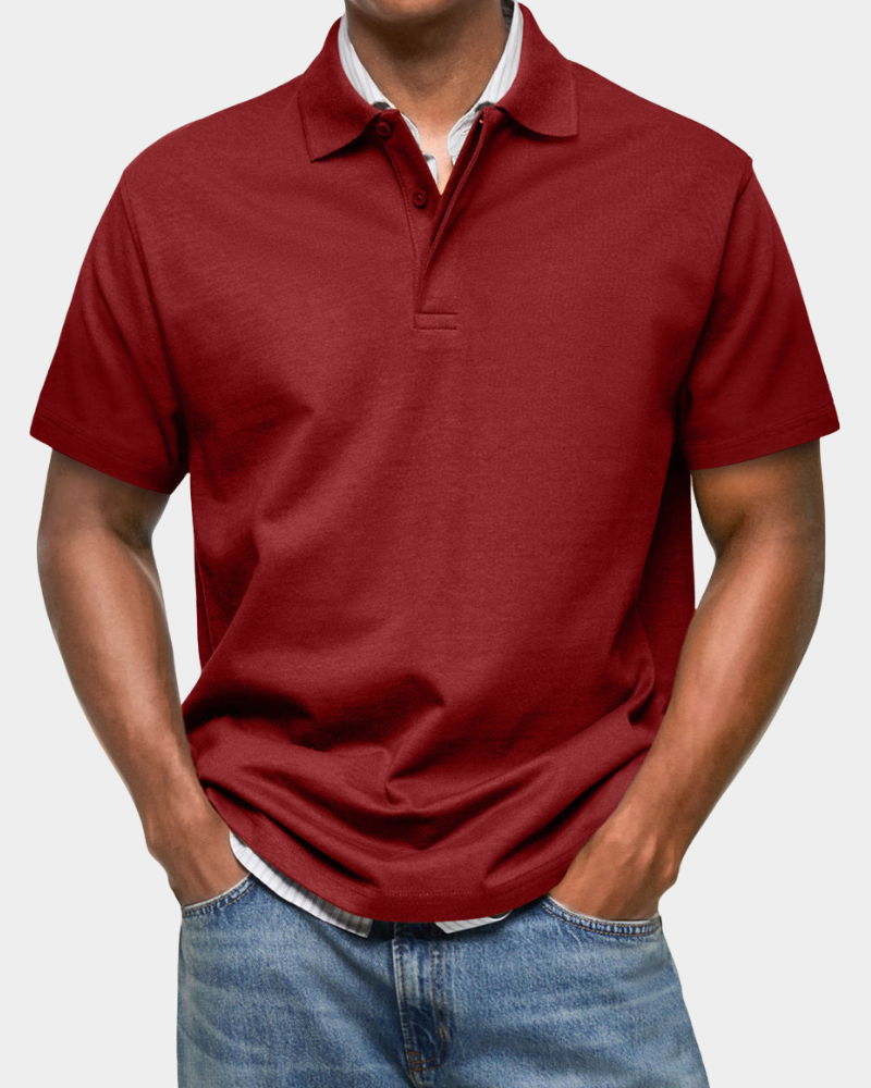 Pedro | Unverzichtbares Kurzarm-Poloshirt