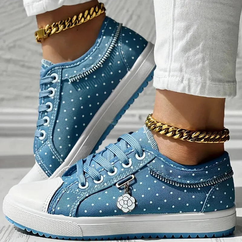 Jenny | Elegante Damen-Sneaker mit floralen Details