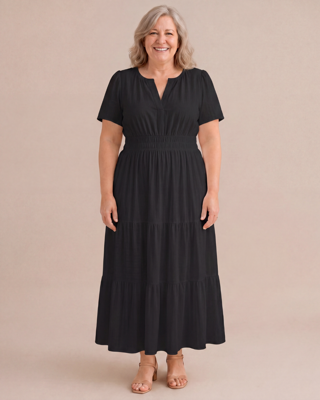 Dagmar™ | Fließendes Boho-Maxikleid mit femininer A-Linie