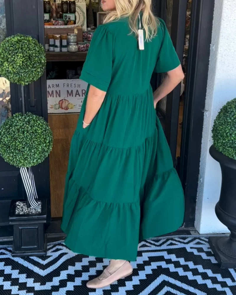 Heidemarie™ | Elegantes Maxi-Kleid mit fließender Passform
