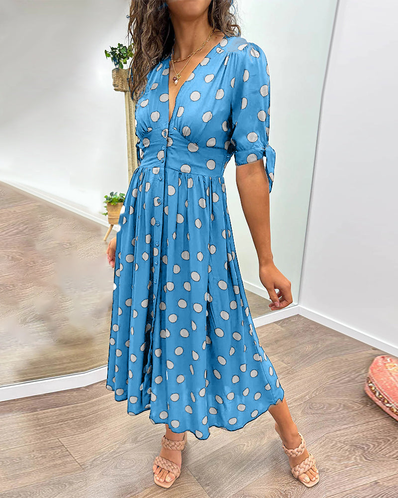 Olivia™ | Kleid mit Punkten
