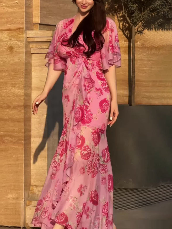 Mabel™ | Kleid mit Glockenärmeln