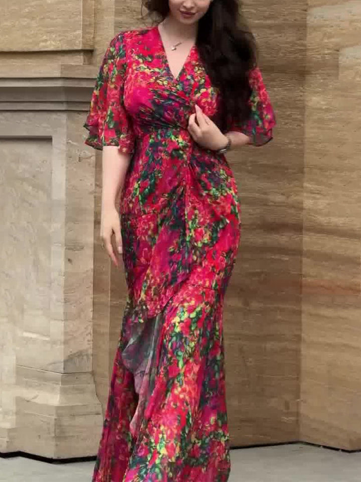 Mabel™ | Kleid mit Glockenärmeln
