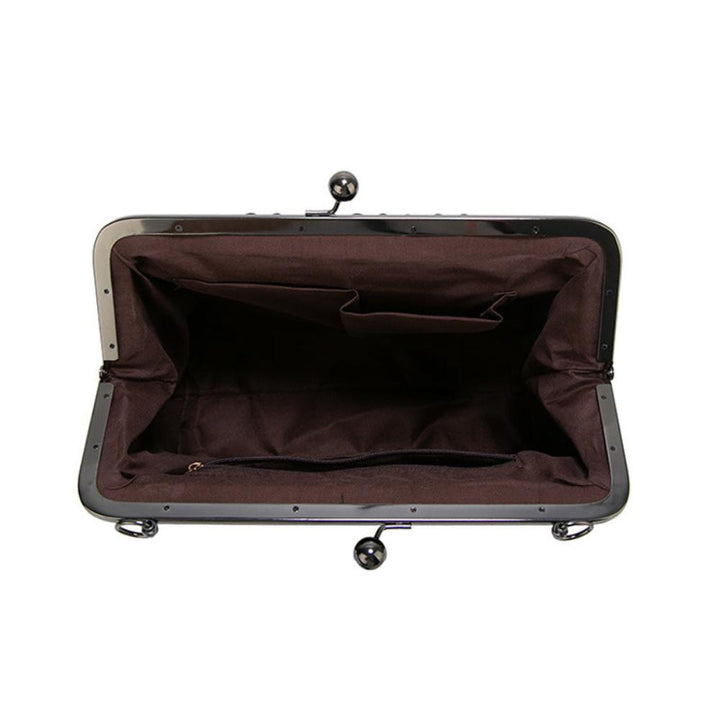 Ingrid | Vintage Kuss-Schloss Handtasche