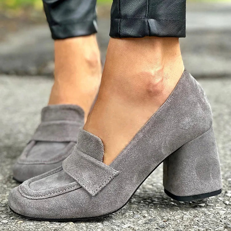 Jenny™ | Elegante Blockabsatz Loafers