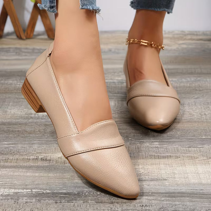 Alanna | Schuhe Mit Spitzer Zehenpartie Und Niedrigem Absatz