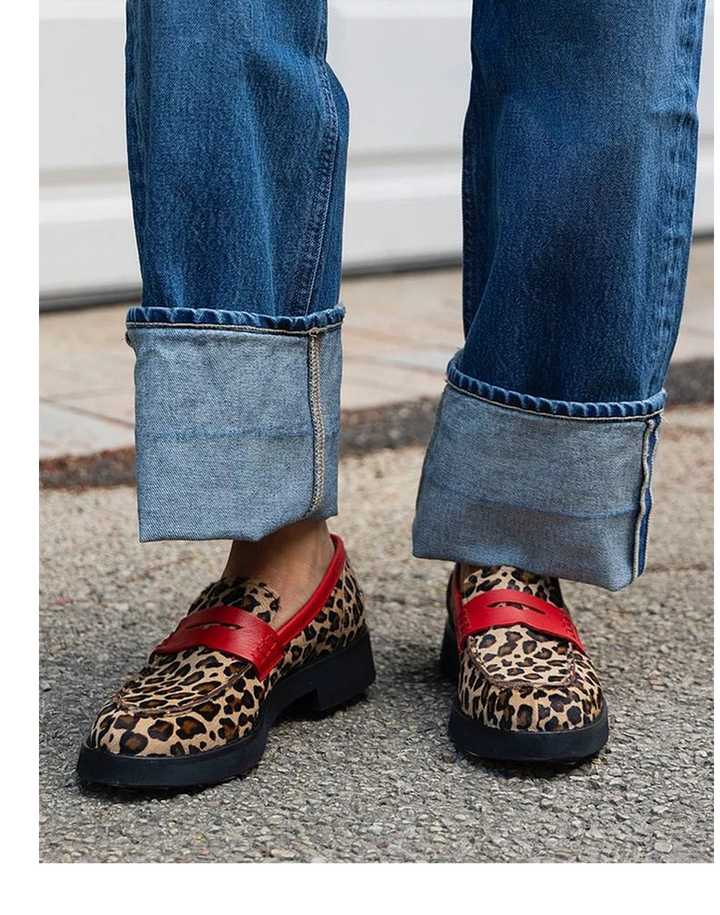 Lucille™ | Leoparden Slippers