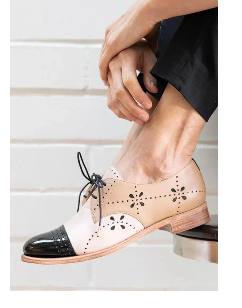 Saravia™ | Zweifarbige Oxford-Schuhe