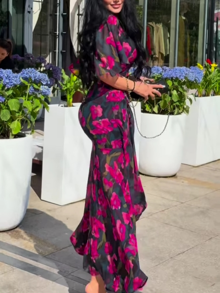 Mabel™ | Kleid mit Glockenärmeln