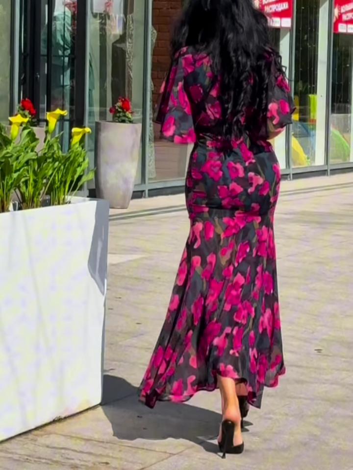 Mabel™ | Kleid mit Glockenärmeln