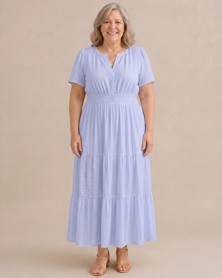 Dagmar™ | Fließendes Boho-Maxikleid mit femininer A-Linie