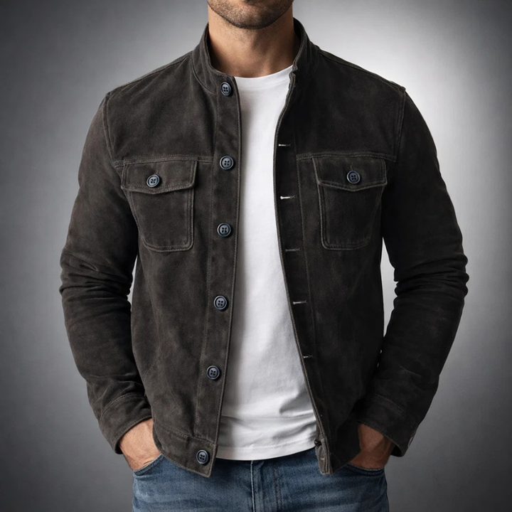 Anton | Stilvolle Wildlederjacke
