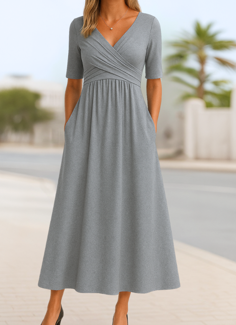 Leyla | Stilvolles Crossover-Kleid