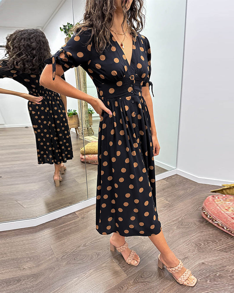 Olivia™ | Kleid mit Punkten