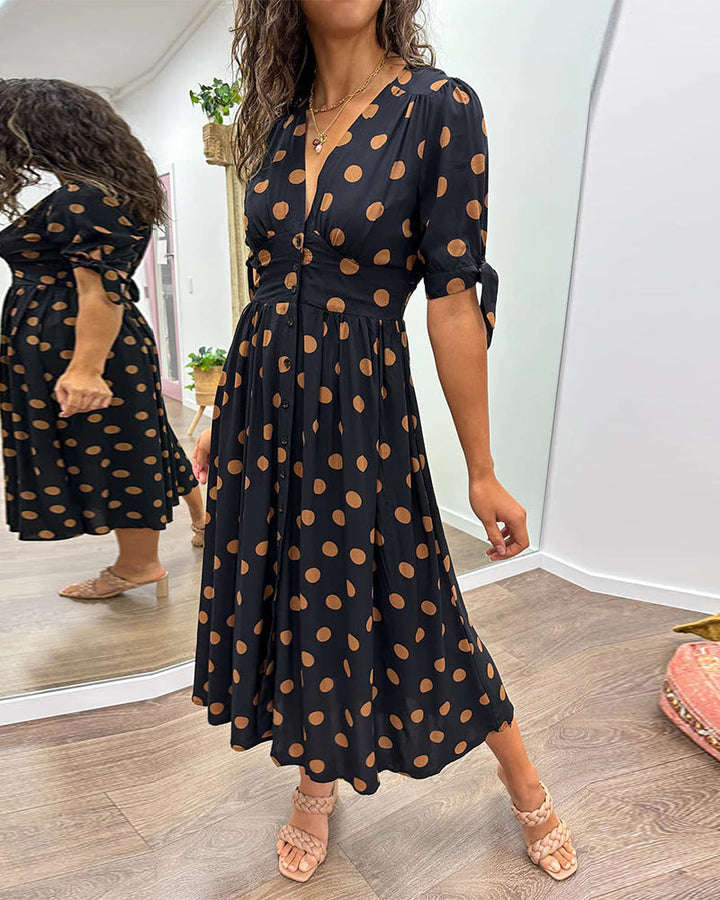 Olivia™ | Kleid mit Punkten