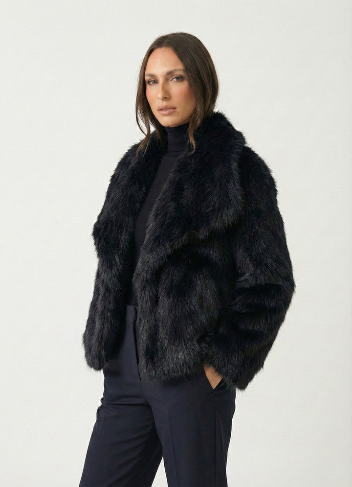 Lea | Kunstfell Oversized Mantel