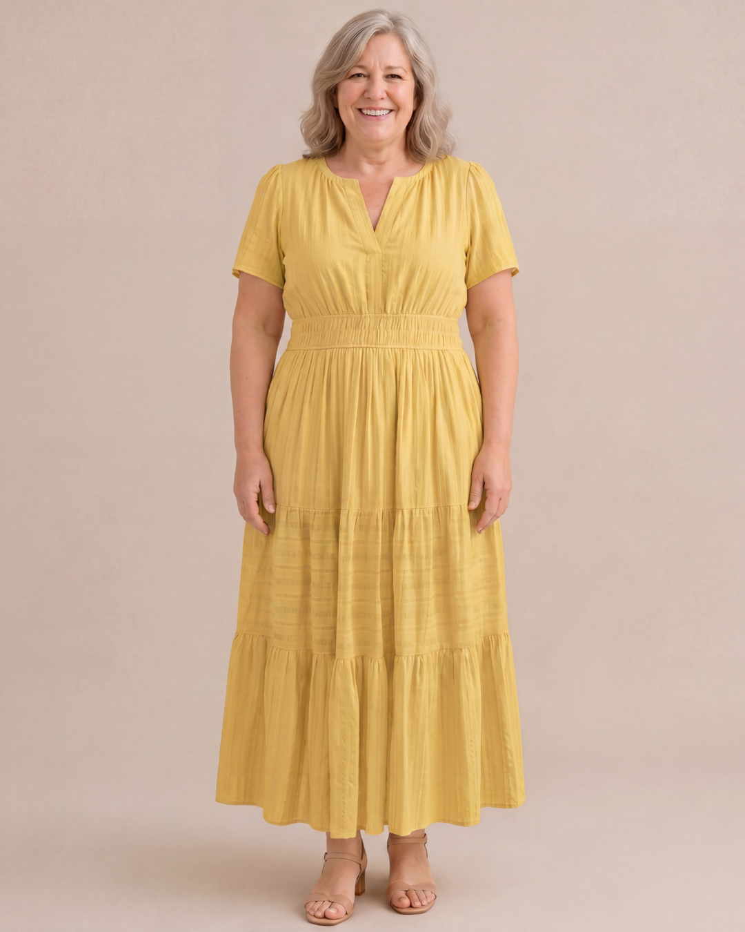 Dagmar™ | Fließendes Boho-Maxikleid mit femininer A-Linie