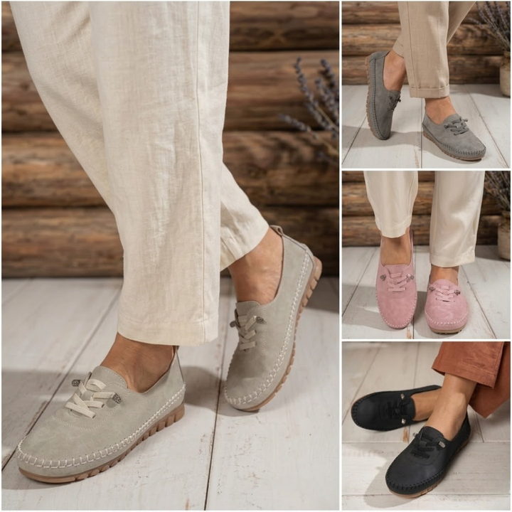 Agnes | Weiche Mokassins mit ergonomischer Sohle und ganzheitlichem Komfort