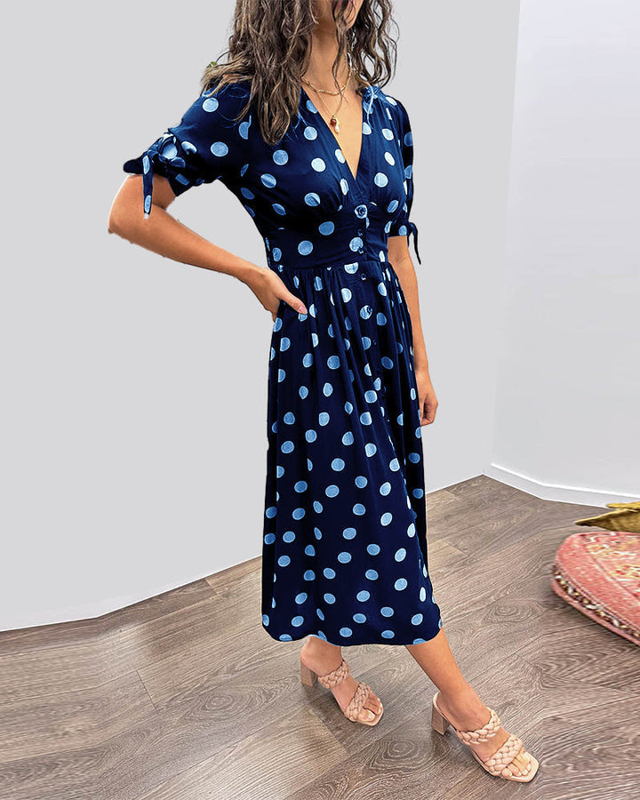 Olivia™ | Kleid mit Punkten
