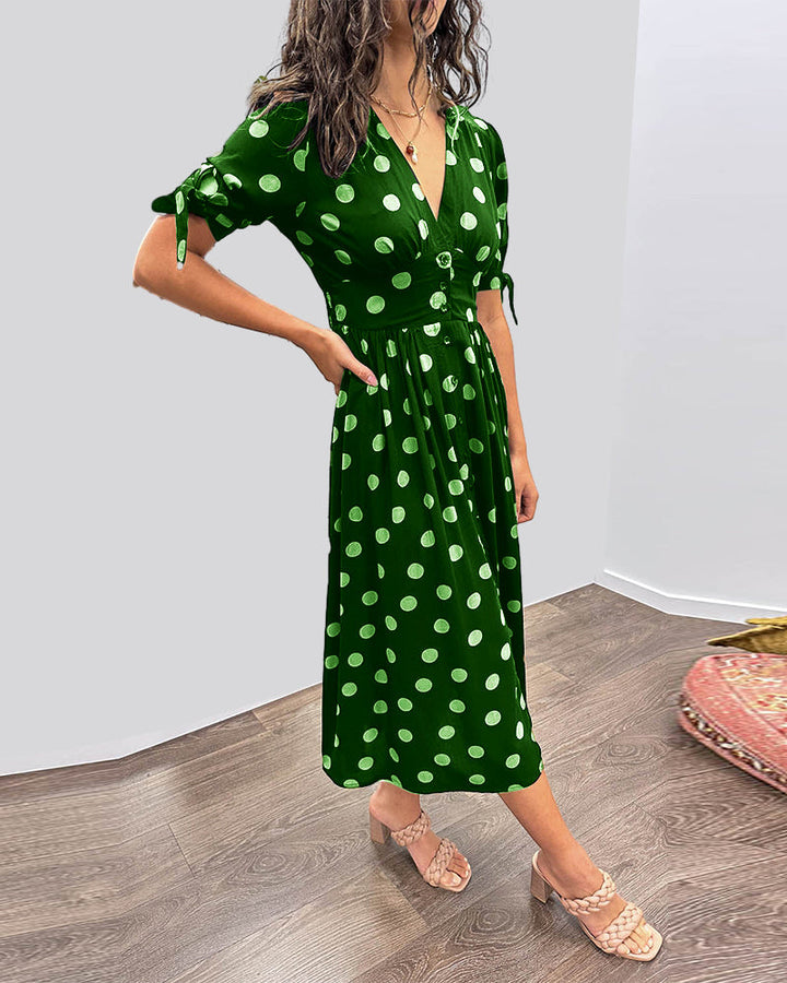 Olivia™ | Kleid mit Punkten