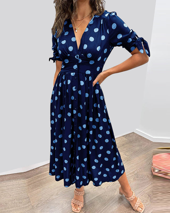 Olivia™ | Kleid mit Punkten