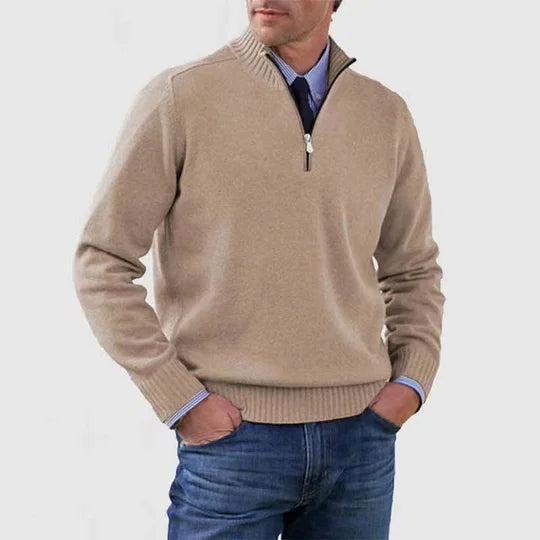 Phalen | Klassischer Half-Zip Pullover