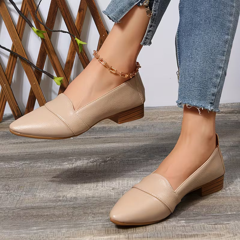 Alanna | Schuhe Mit Spitzer Zehenpartie Und Niedrigem Absatz