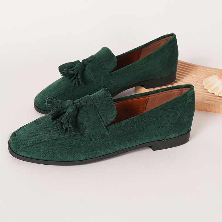Amelie | Klassische Slipper Mit Quasten