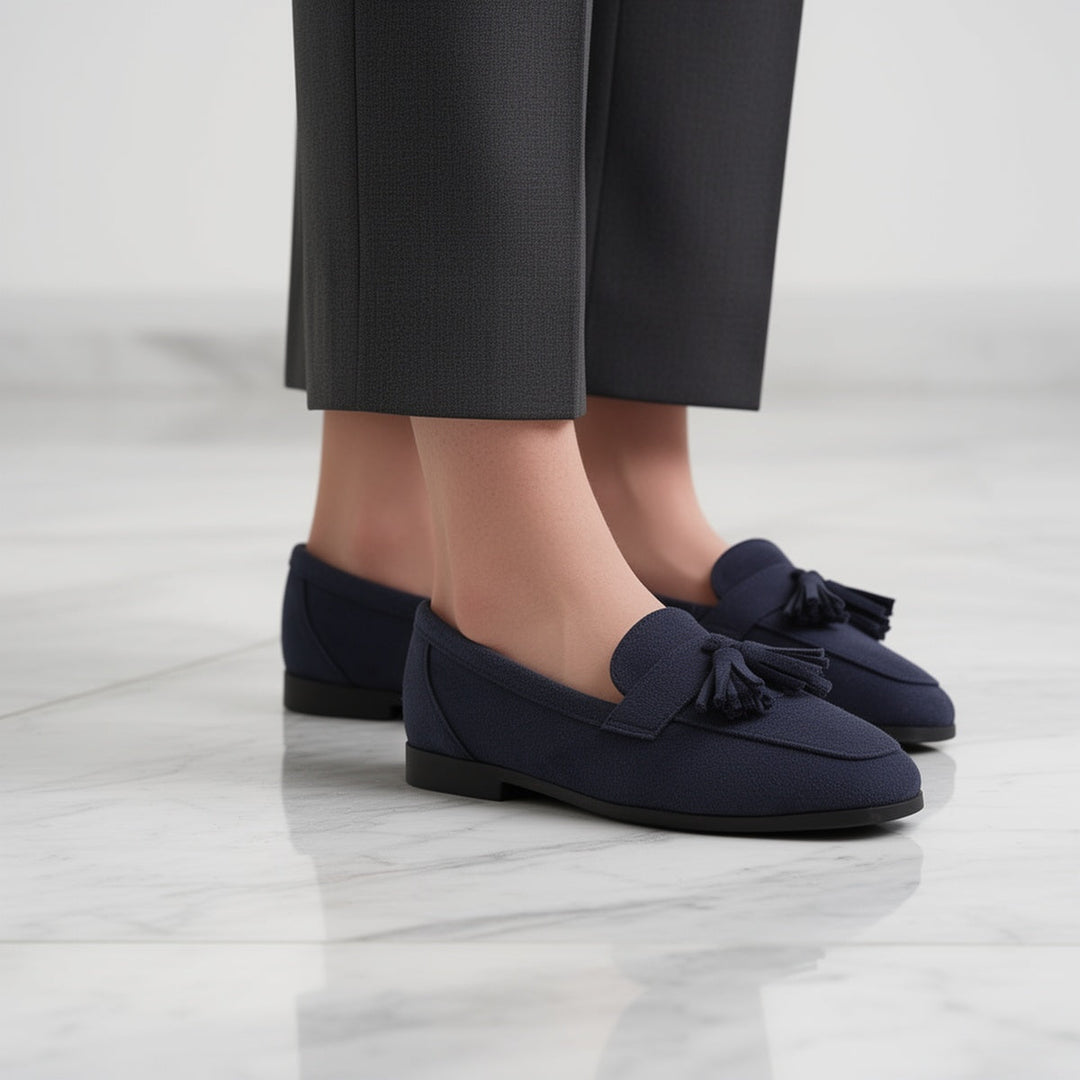 Amelie | Klassische Slipper Mit Quasten