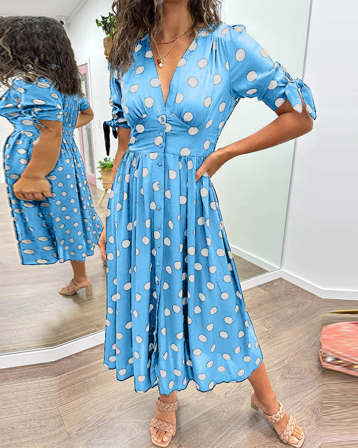 Olivia™ | Kleid mit Punkten