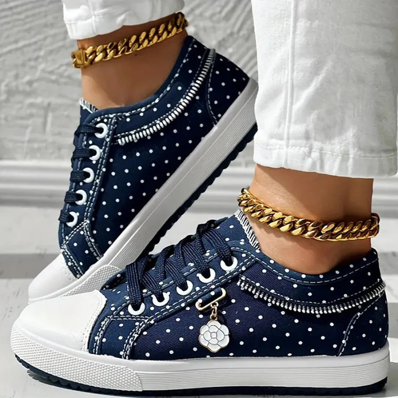 Jenny | Elegante Damen-Sneaker mit floralen Details
