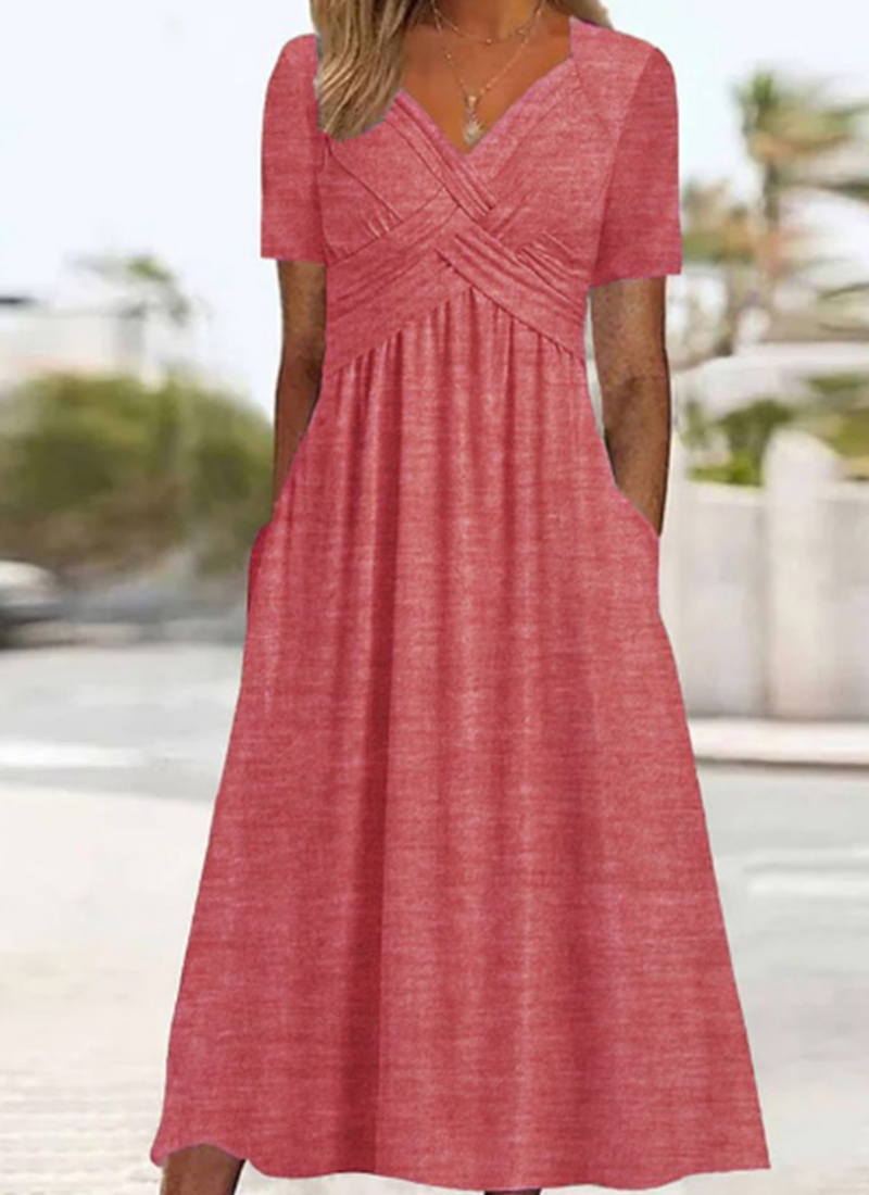 Leyla | Stilvolles Crossover-Kleid