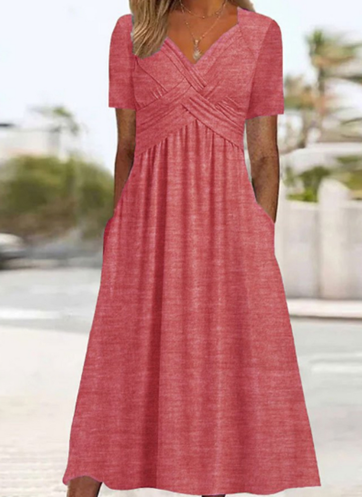 Leyla | Stilvolles Crossover-Kleid