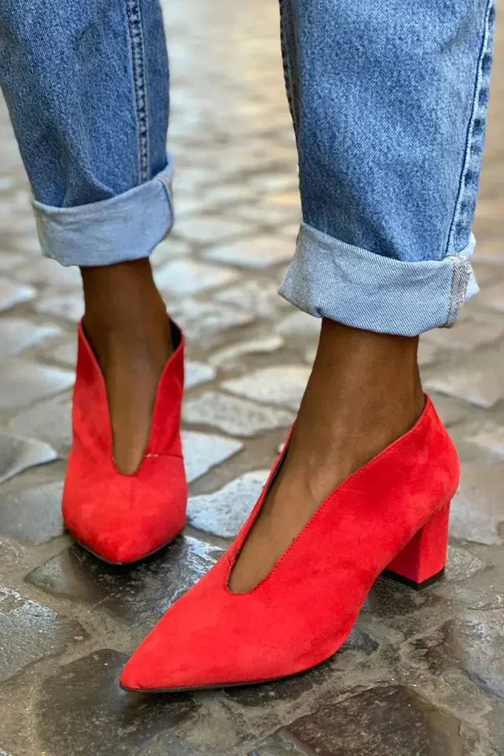 Rica™ | Elegante Blockabsatz Pumps