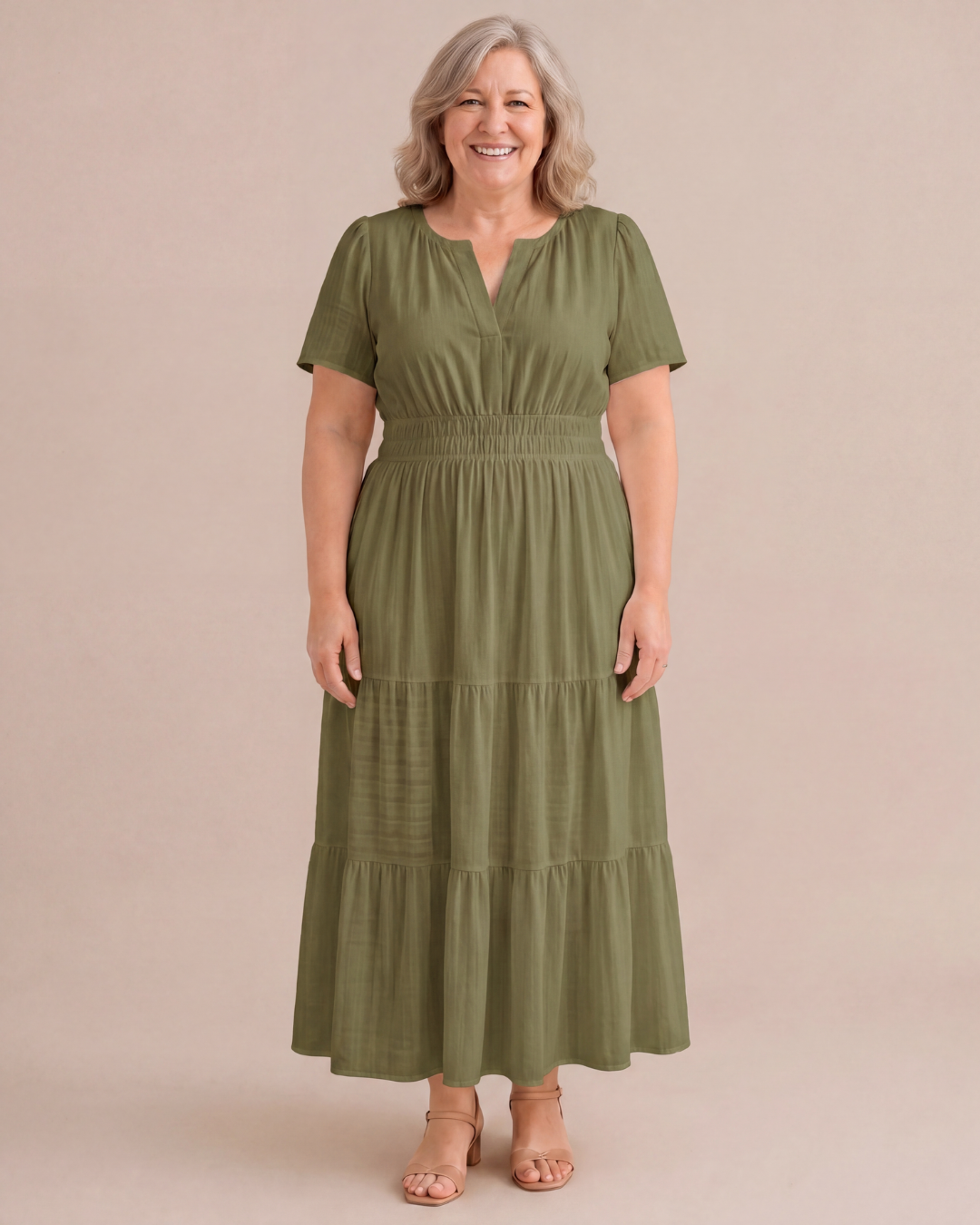 Dagmar™ | Fließendes Boho-Maxikleid mit femininer A-Linie