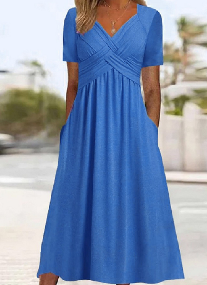 Leyla | Stilvolles Crossover-Kleid