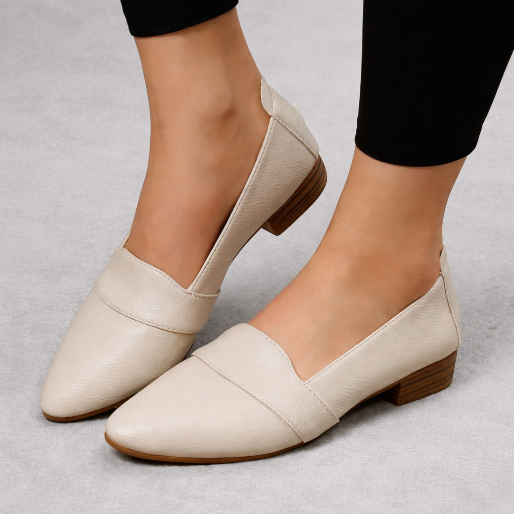 Alanna | Schuhe Mit Spitzer Zehenpartie Und Niedrigem Absatz