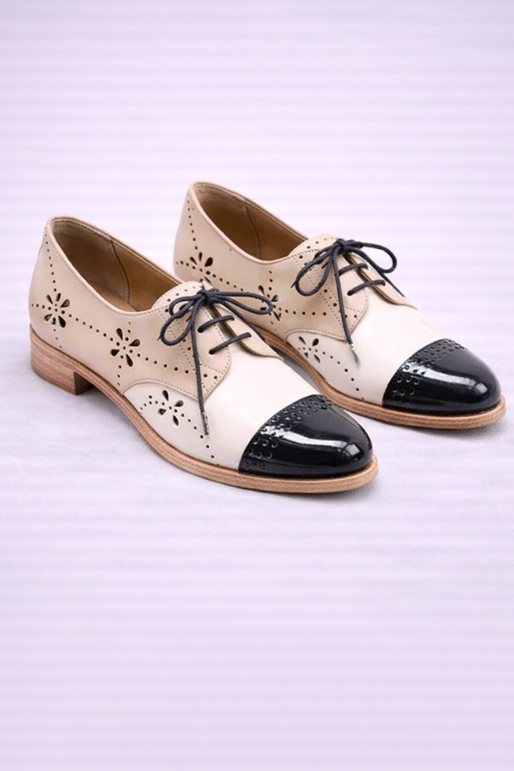 Saravia™ | Zweifarbige Oxford-Schuhe