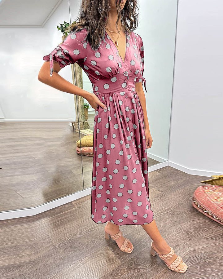Olivia™ | Kleid mit Punkten