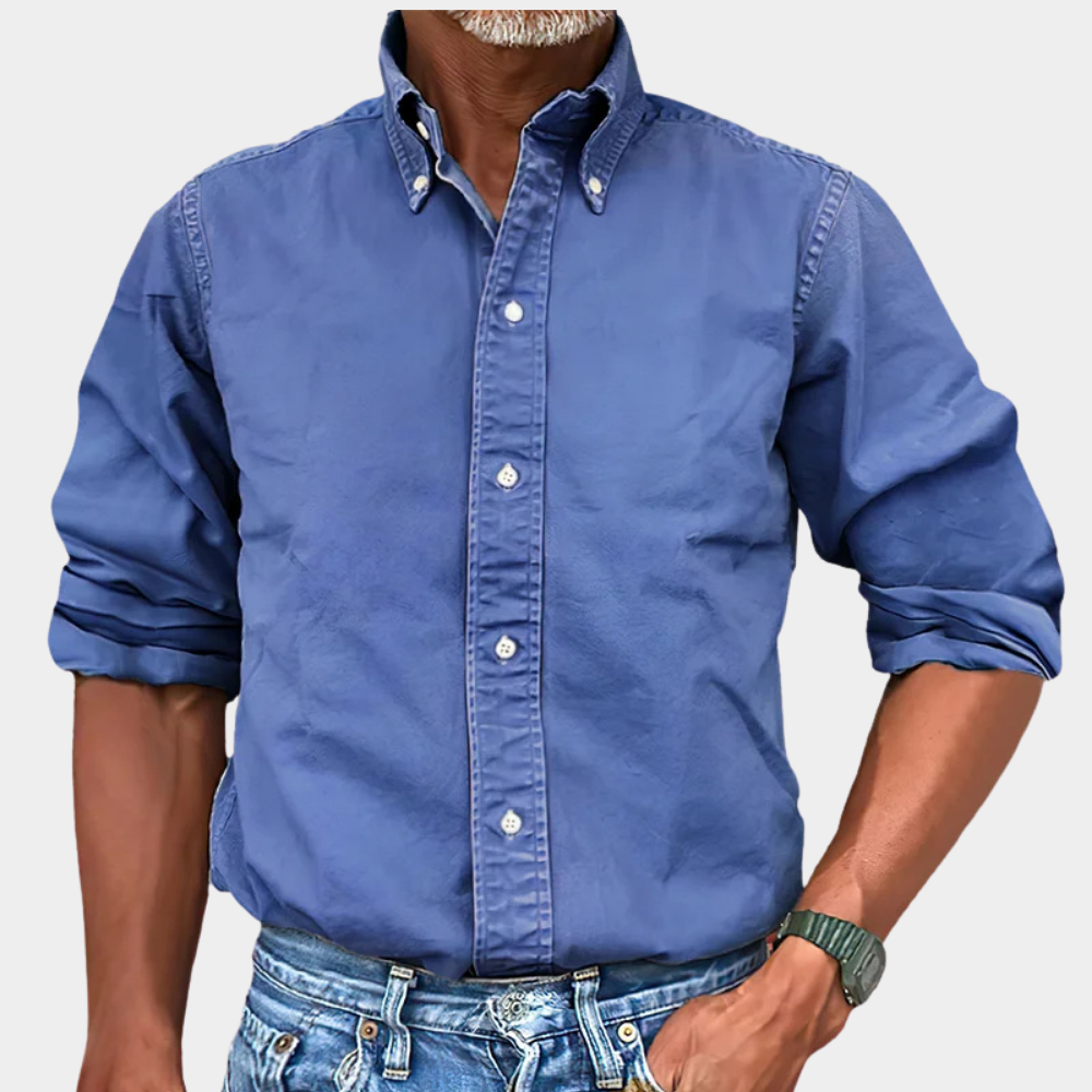 Nolan | Unverzichtbares Langarmhemd