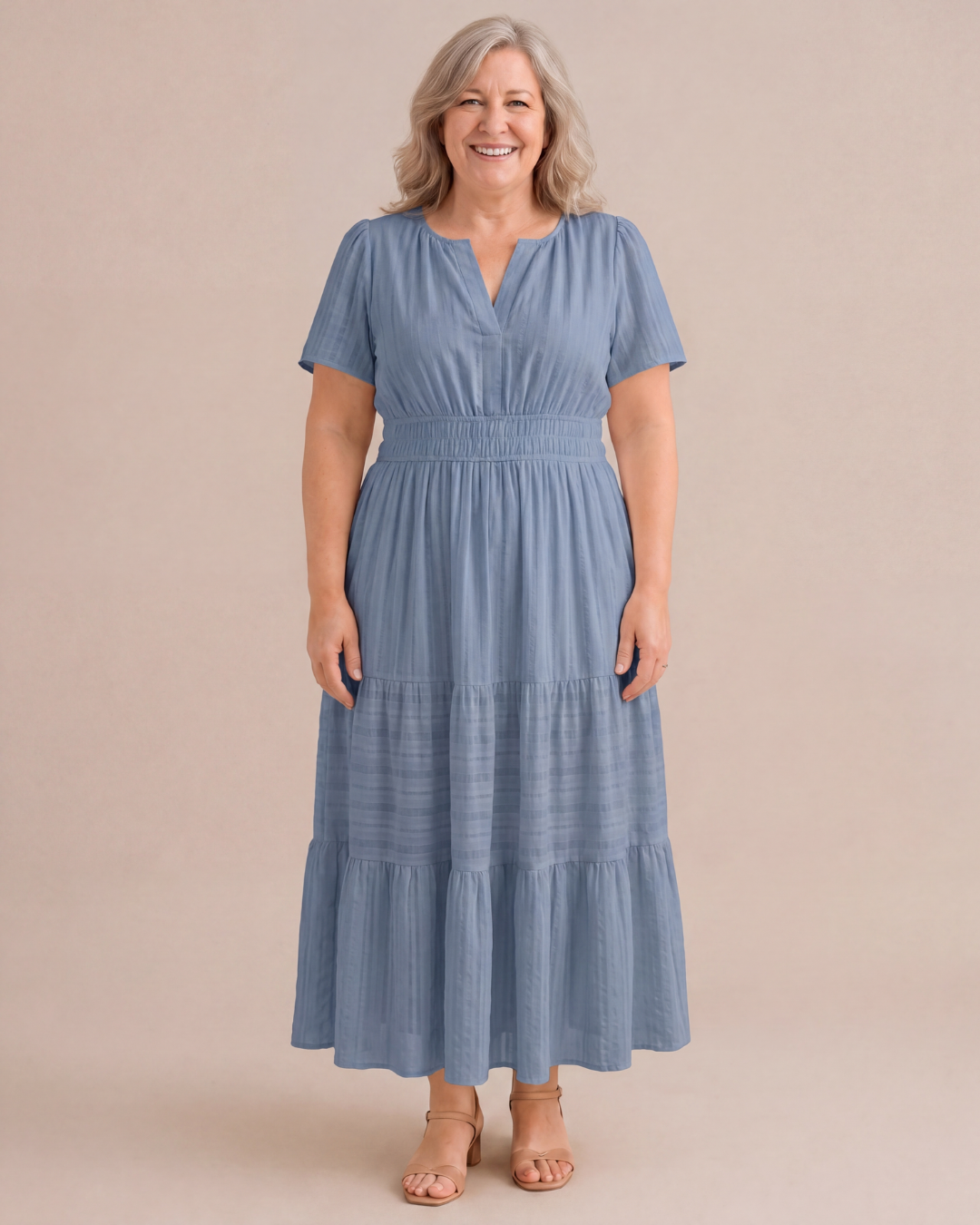Dagmar™ | Fließendes Boho-Maxikleid mit femininer A-Linie