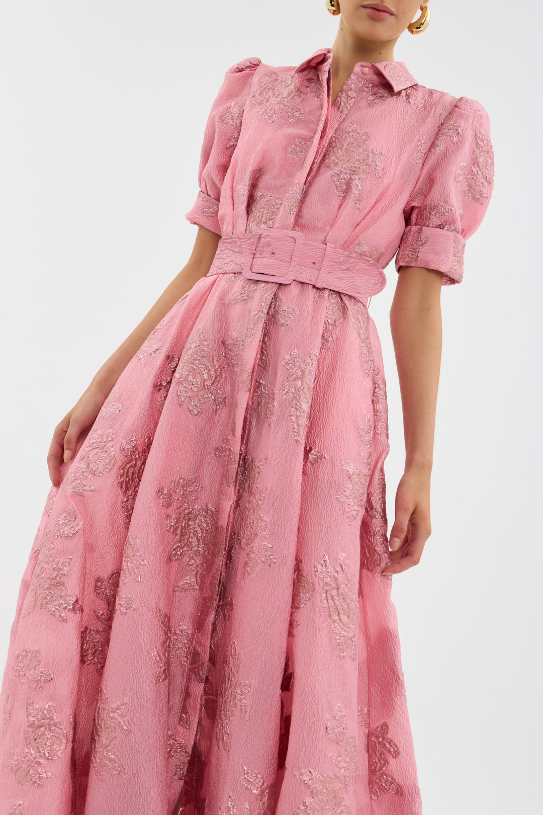 Elin™ | Tailliertes Blumenkleid