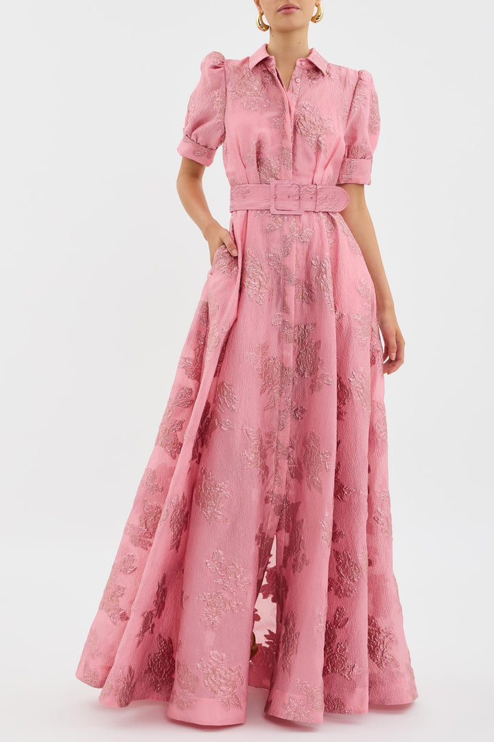 Elin™ | Tailliertes Blumenkleid