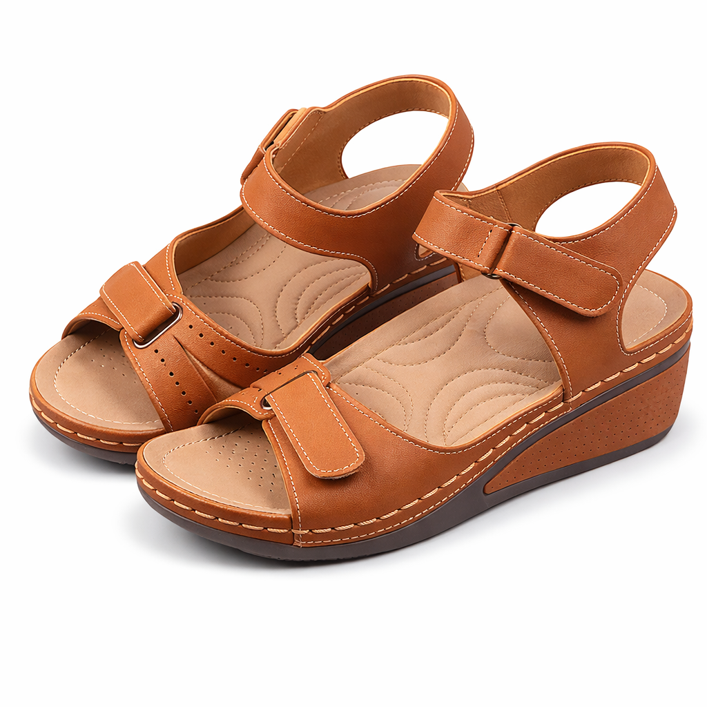 Angela | Orthopädische gepolsterte Sandalen