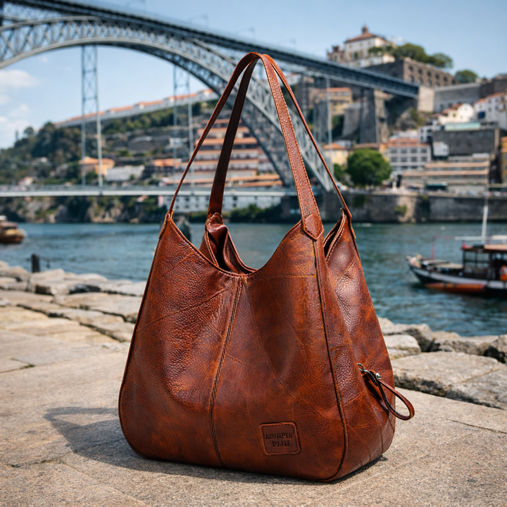 Andrea™ | Ledertasche über die Schulter